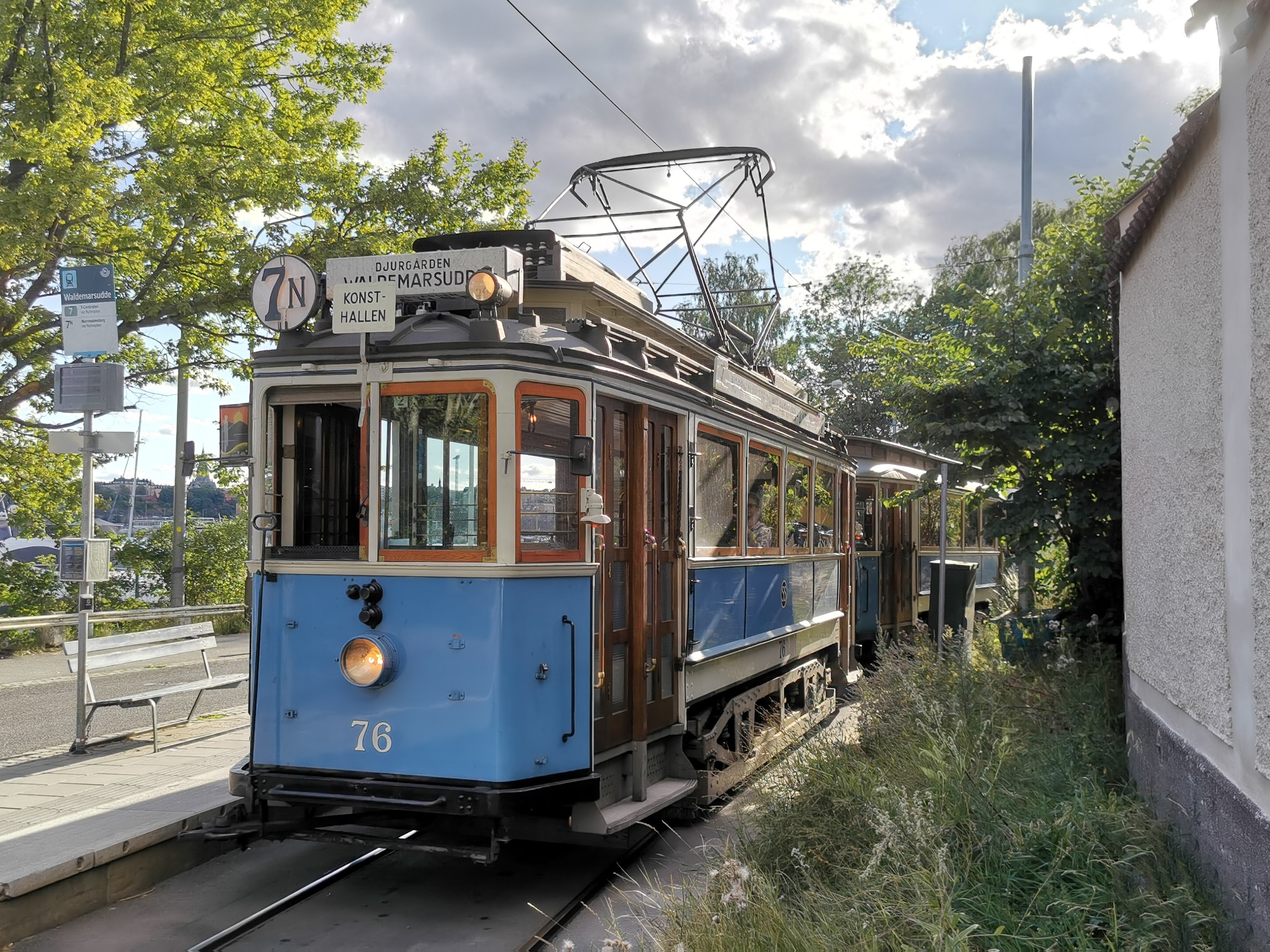 Djurgården, Spårväg City, SL, Gröna Lund, Skansen, Djurgårdslinjen, Spårvagn, Veteranspårvagn, Svenska Spårvägssällskapet