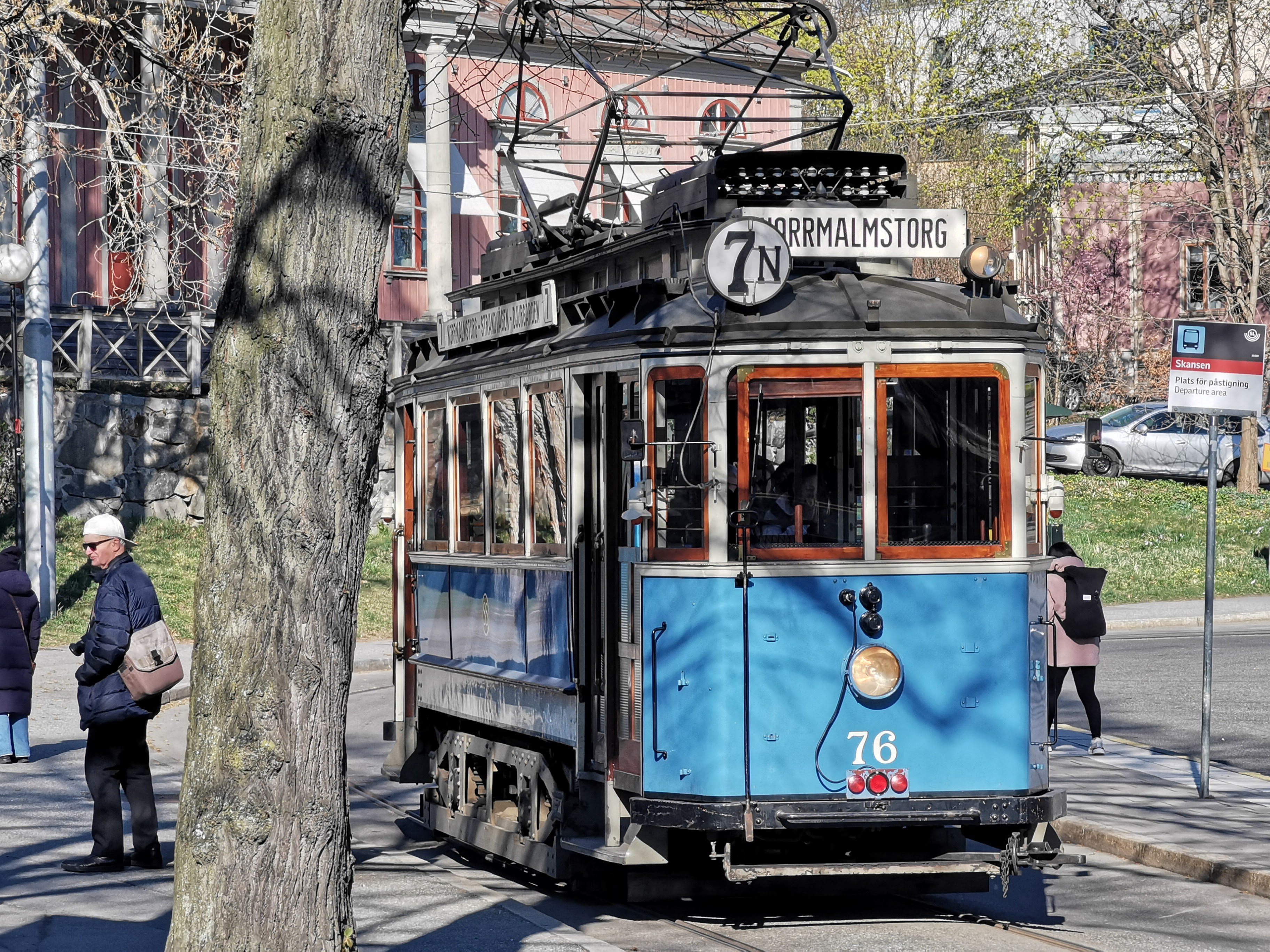 Djurgården, Spårväg City, SL, Gröna Lund, Skansen, Djurgårdslinjen, Spårvagn, Veteranspårvagn, Svenska Spårvägssällskapet