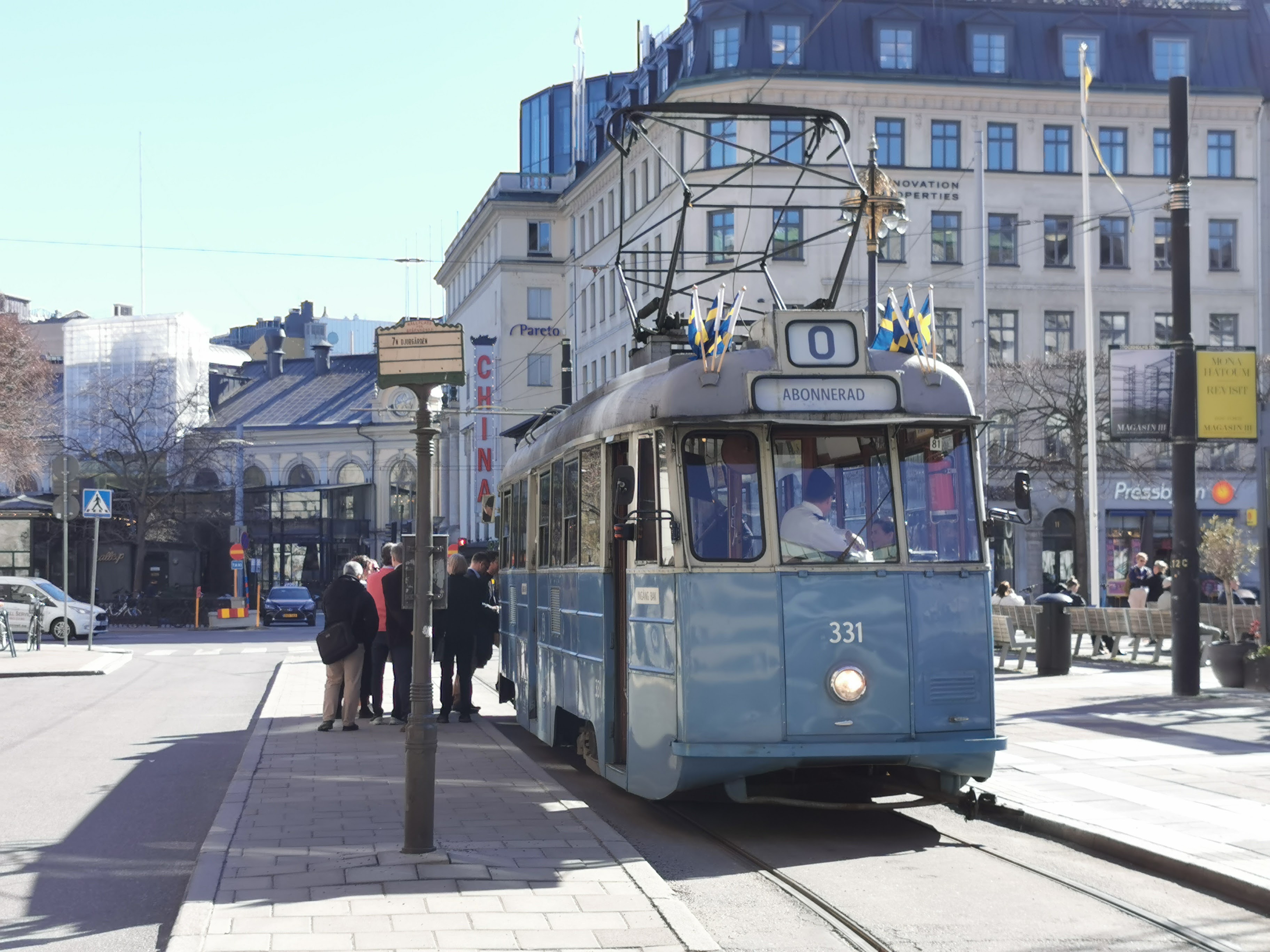 Djurgården, Spårväg City, SL, Gröna Lund, Skansen, Djurgårdslinjen, Spårvagn, Veteranspårvagn, Svenska Spårvägssällskapet