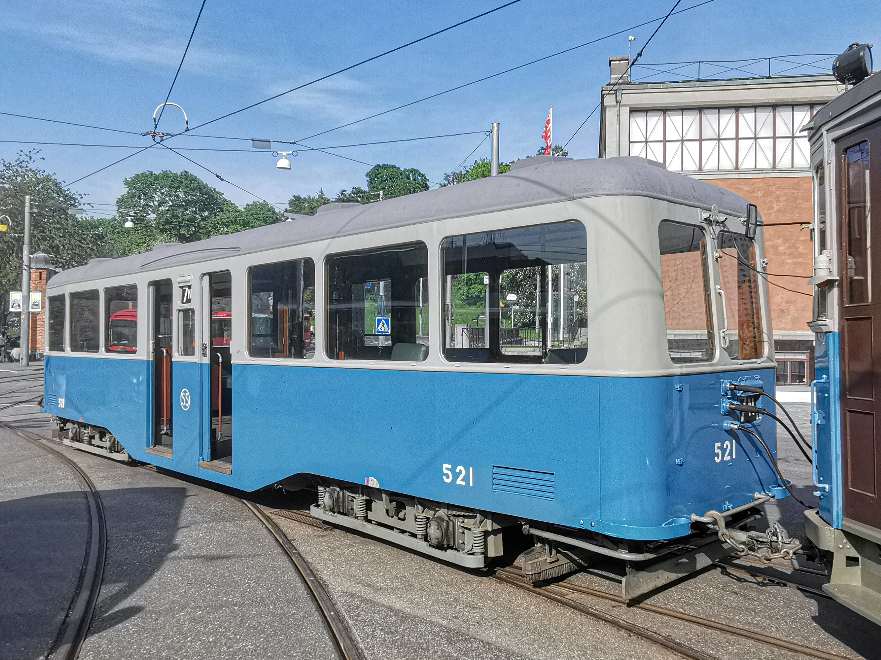 Djurgården, Spårväg City, SL, Gröna Lund, Skansen, Djurgårdslinjen, Spårvagn, Veteranspårvagn, Svenska Spårvägssällskapet