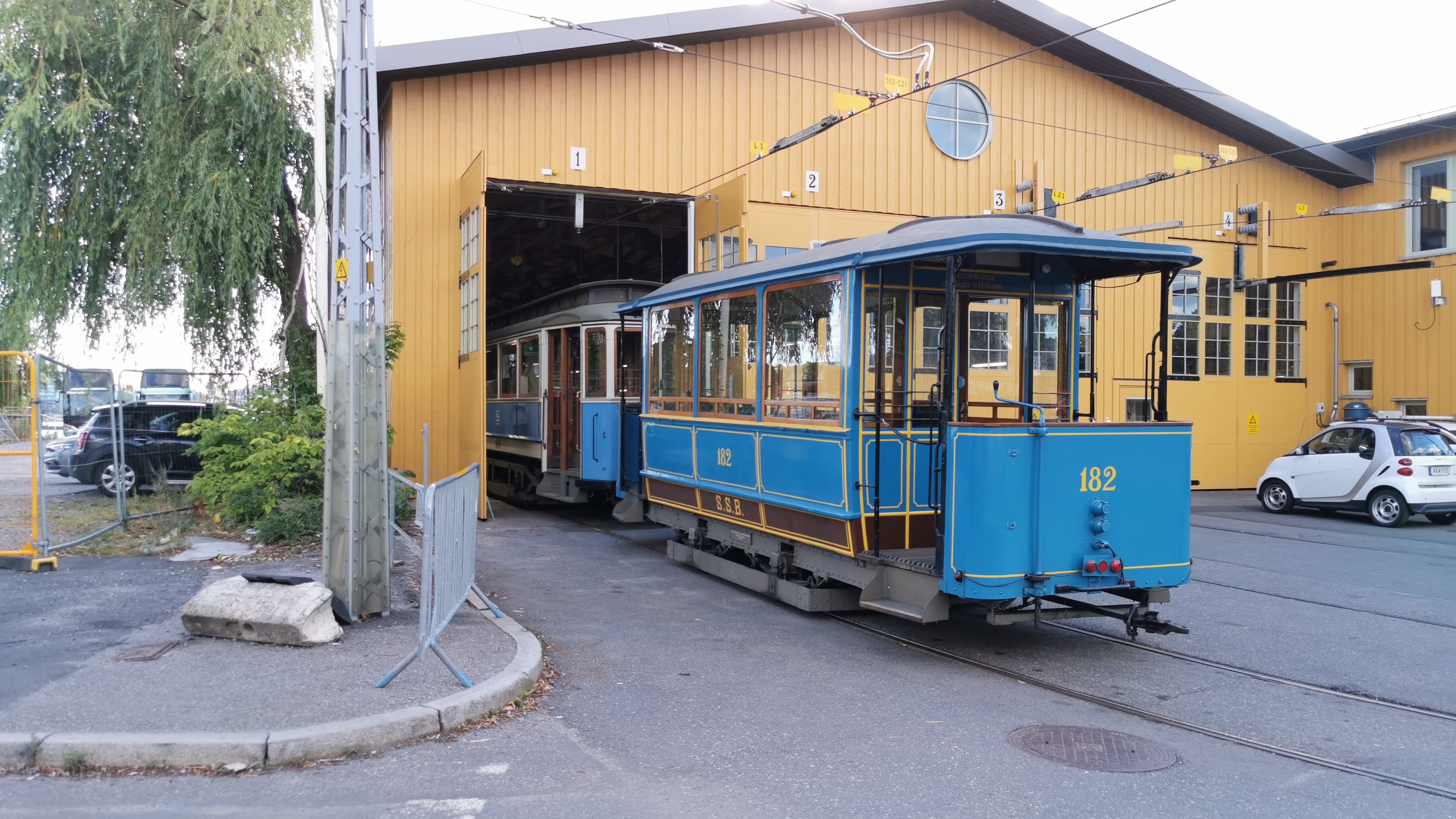 Djurgården, Spårväg City, SL, Gröna Lund, Skansen, Djurgårdslinjen, Spårvagn, Veteranspårvagn, Svenska Spårvägssällskapet
